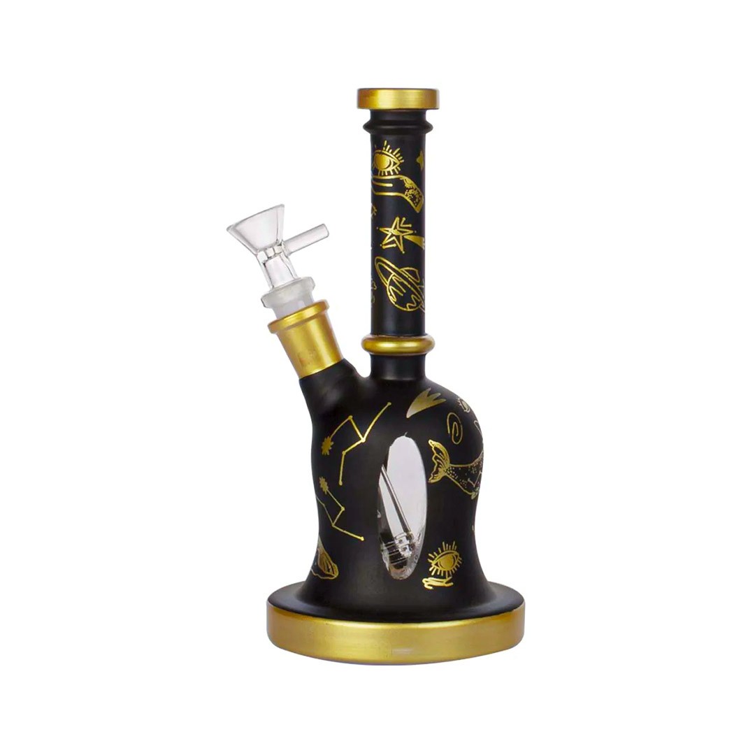 BONG Amsterdam | Limited Edition Mixed Golden Round Base Bongs