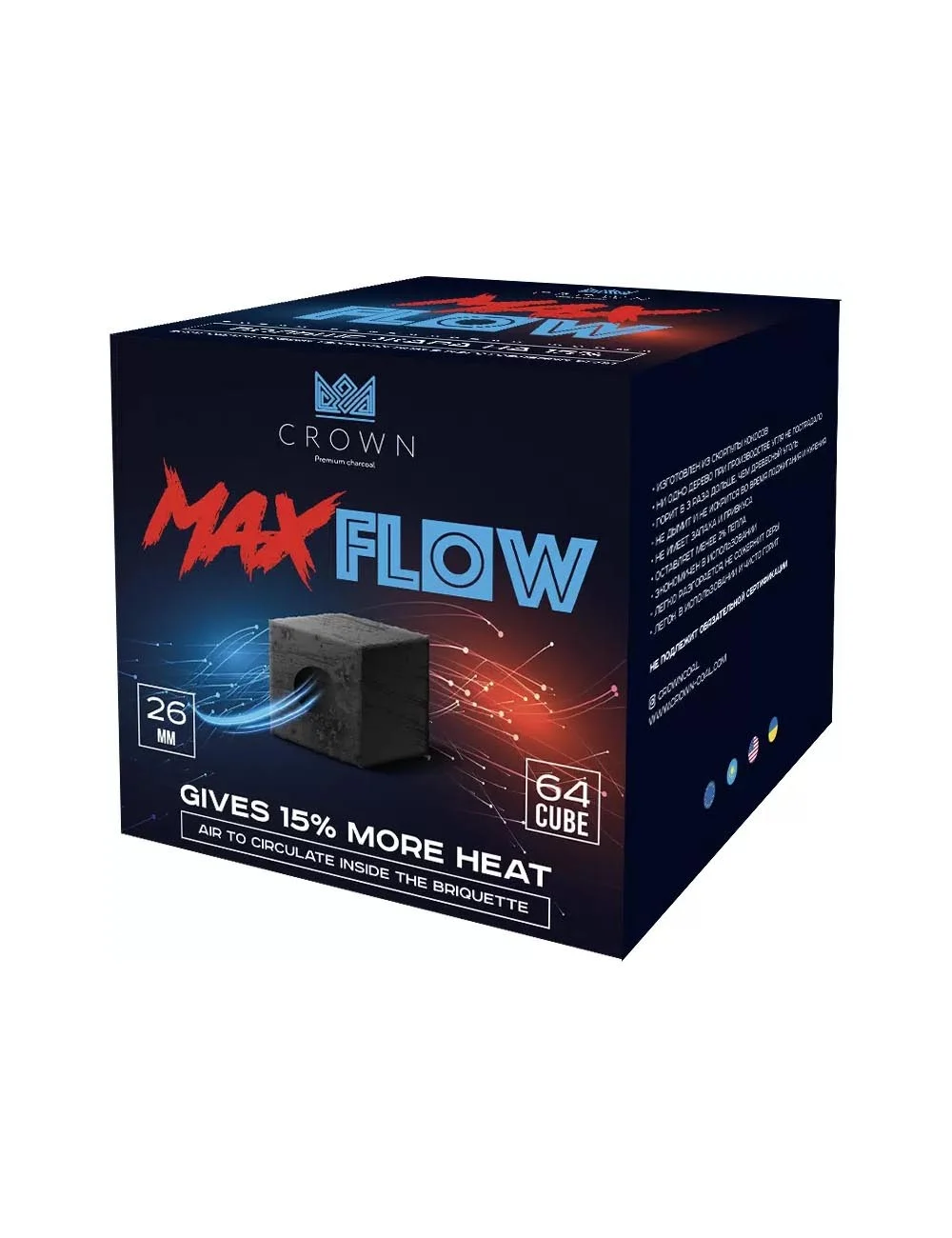 Cărbune Crown Maxflow