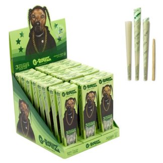 Conuri pre-rulate G-ROLLZ | Pets Rock "Rap" Organic Green Hemp - 3 KS Cones