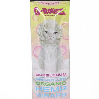 G-ROLLZ | 2x Bubblegum Flavoured Pre-Rolled Hemp Wraps - Diamond