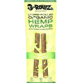 G-ROLLZ | 2x Lemon Haze Pre-Rolled Hemp Wraps