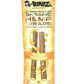G-ROLLZ | 2x Mango Kush Pre-Rolled Hemp Wraps