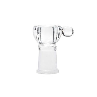 Grace Glass | Bol din sticlă cu rozetă și mărgele de sticlă - SG:18,8 mm