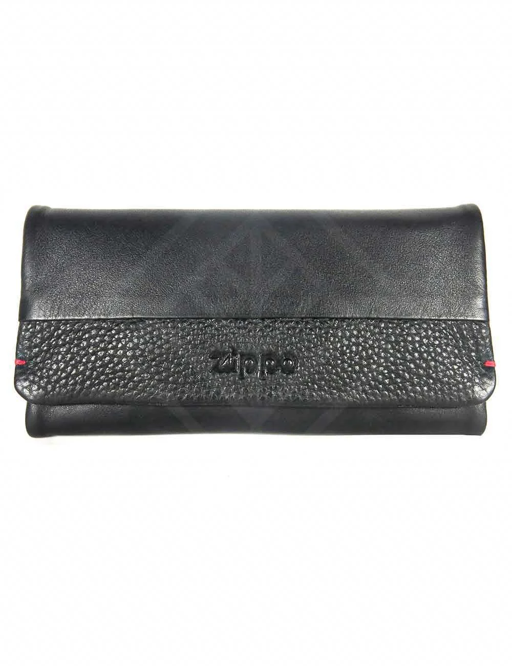 Husa p-u ZIPPO tobacco pouch nappa leather black