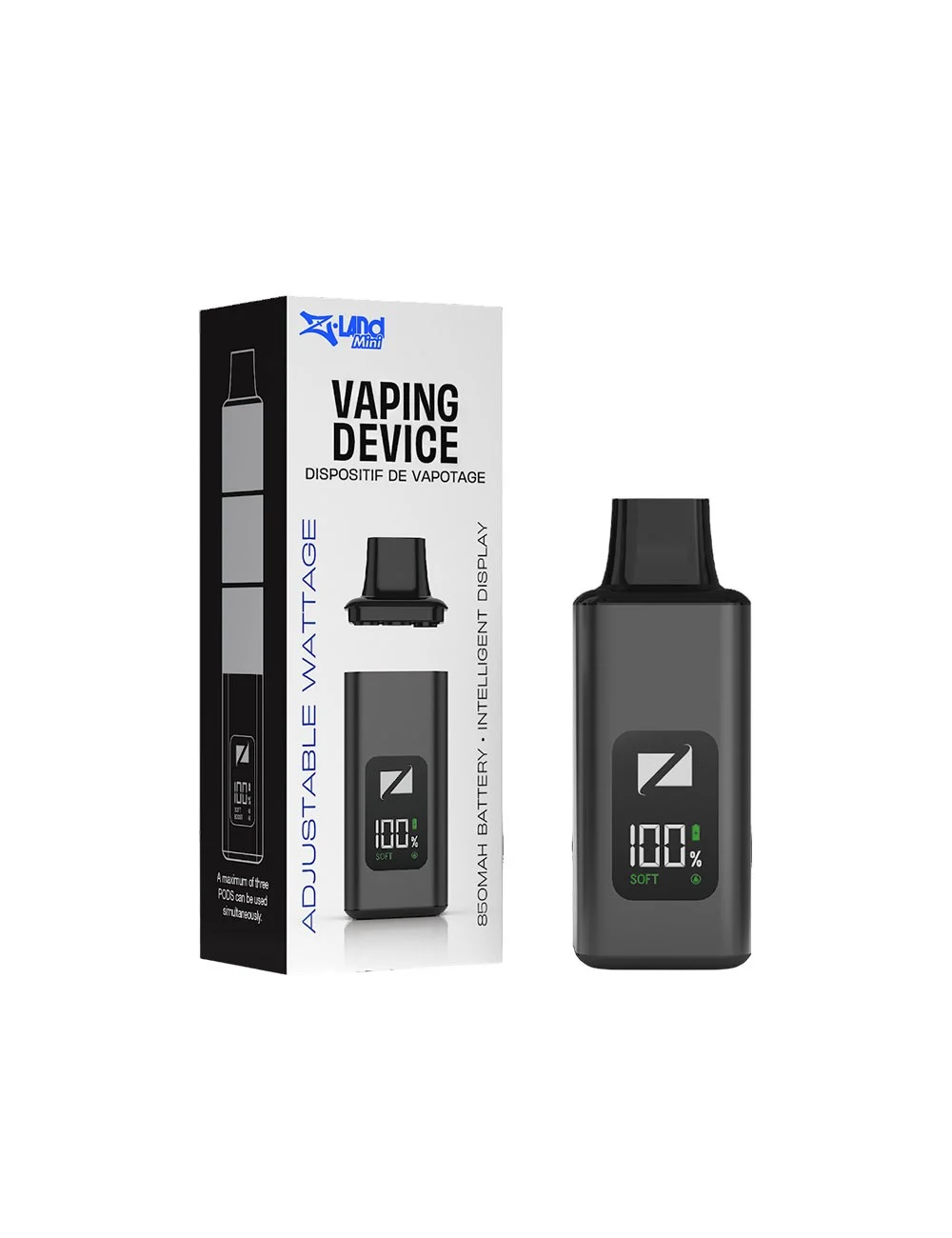 Pod Z-LAND MINI negru clasic (black)