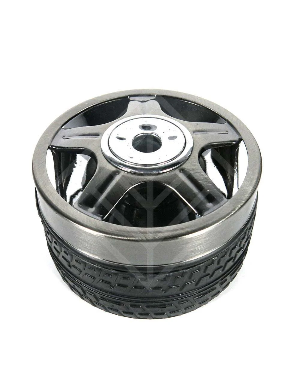 Scrumiera tire design "wheel rim & Ferrari gear shift" ass.9cm