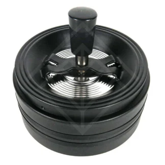 Scrumiera Spinning "black Rubber"