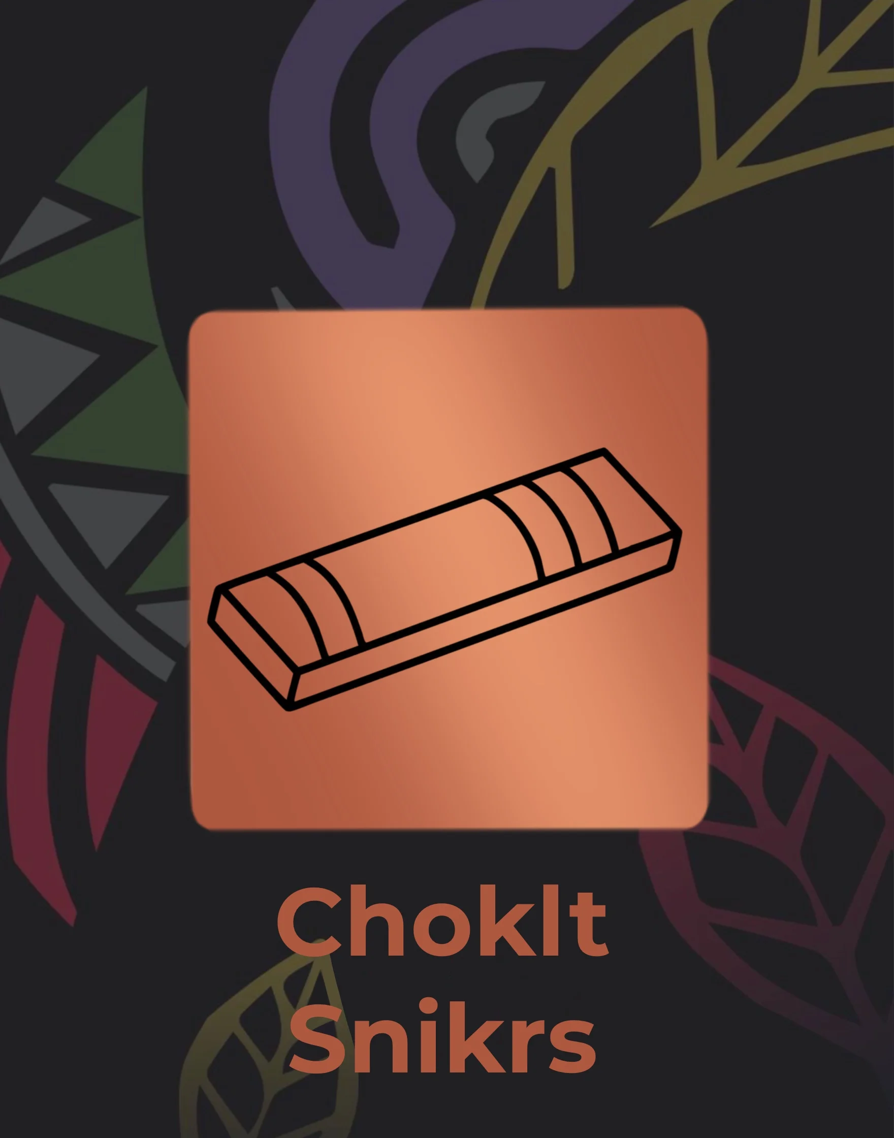 Tutun p-u narghilea Sebero Black (Choklt Snikrs) 40 gr
