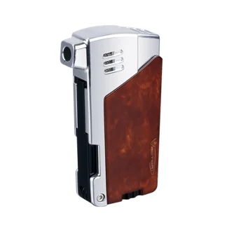 Зажигалка GLADIUS с инструментами для трубок Mahogany Marble